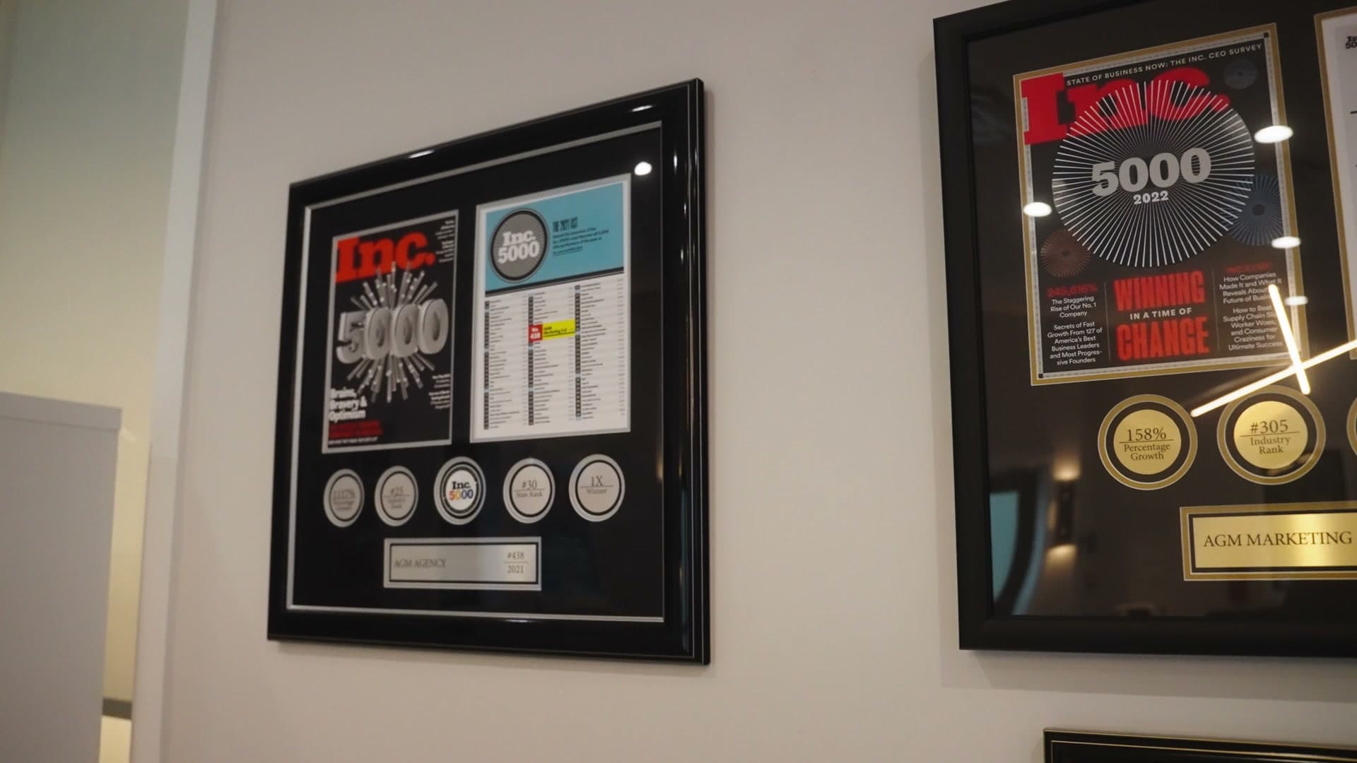 Inc. Magazine 4× Inc. 5000 honoree — 2021, 2022, 2023, 2024 award