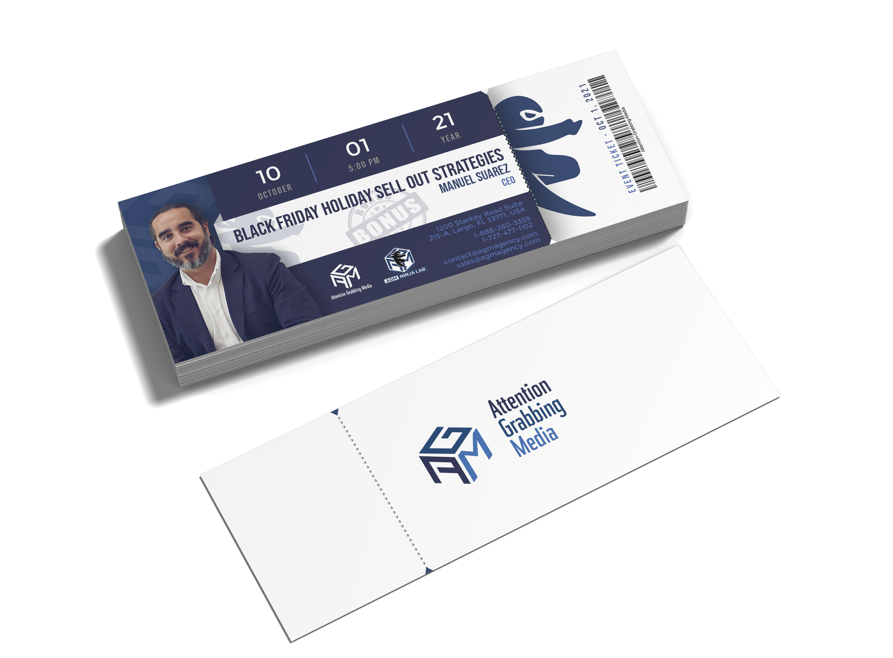 AGM event ticket 2 mu C